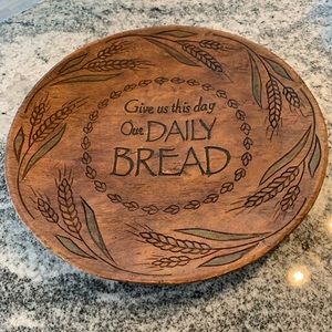 Decorative plate for wall